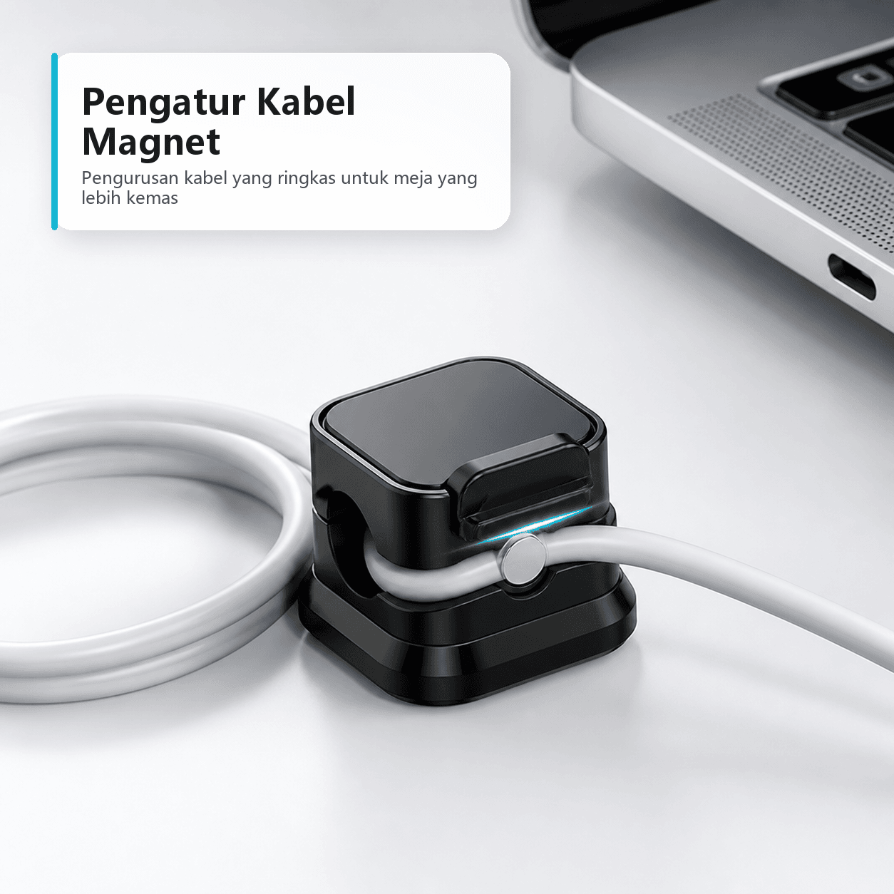 Klip Pengatur Kabel Magnet